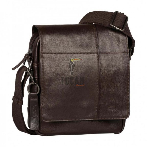 Τσάντα Ώμου Δερμάτινη Camel Active Pine, Καφέ 410-602-29 (011855)