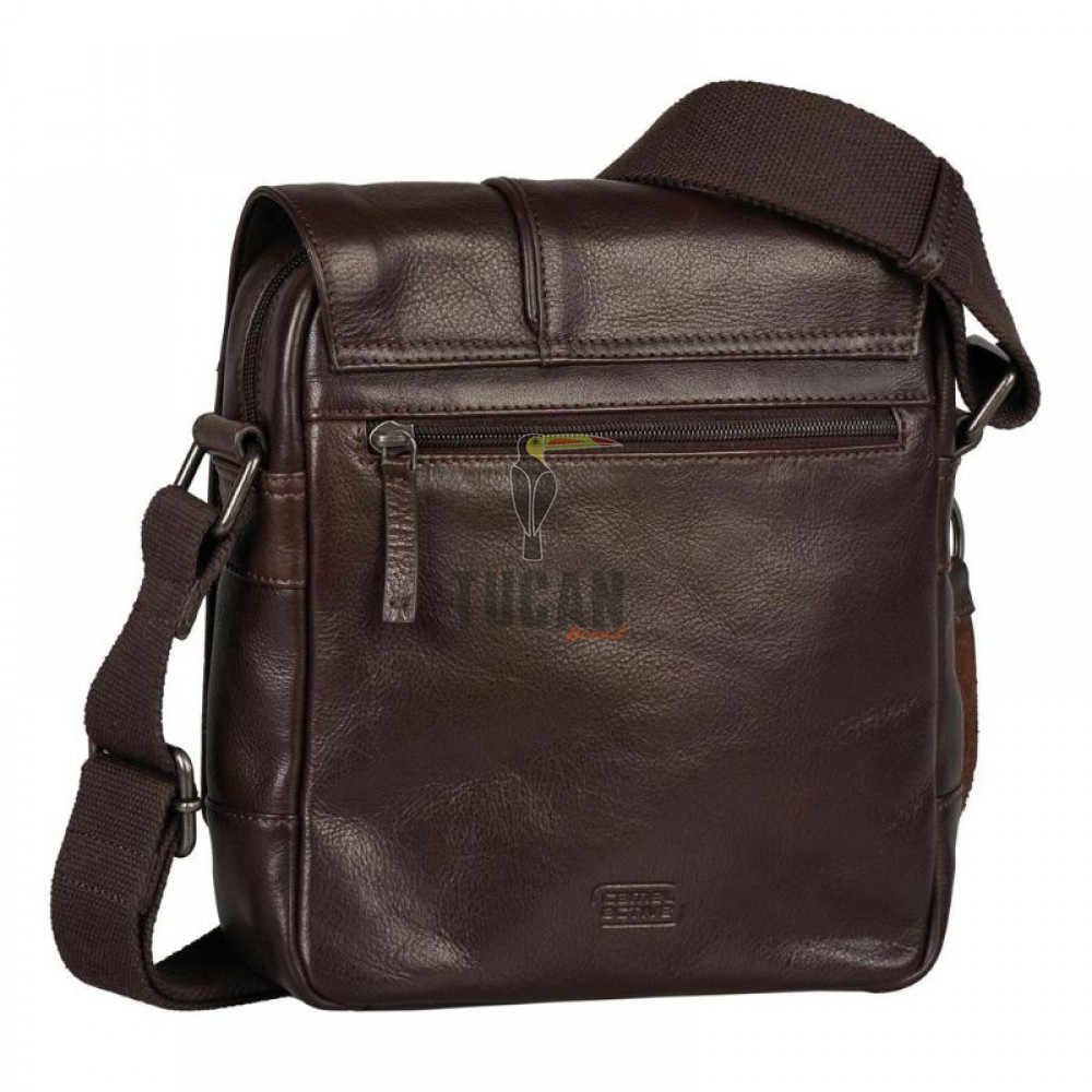 Τσάντα Ώμου Δερμάτινη Camel Active Pine, Καφέ 410-602-29 (011855)