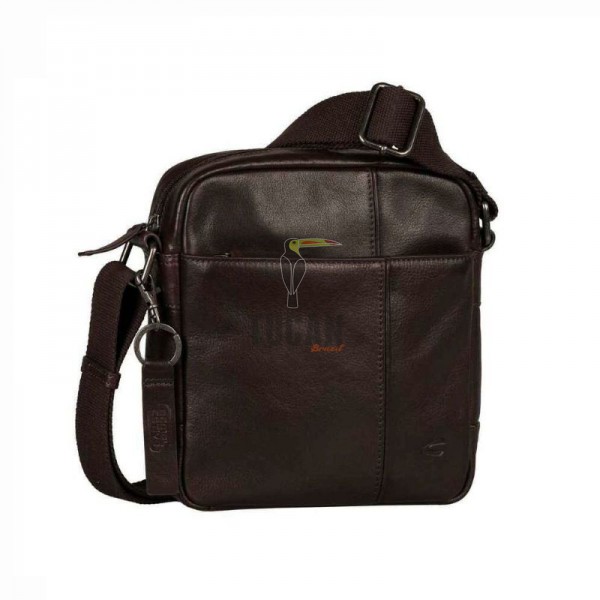 Τσάντα Ώμου Δερμάτινη Camel Active Pine, Καφέ 410-601-29 (011857)