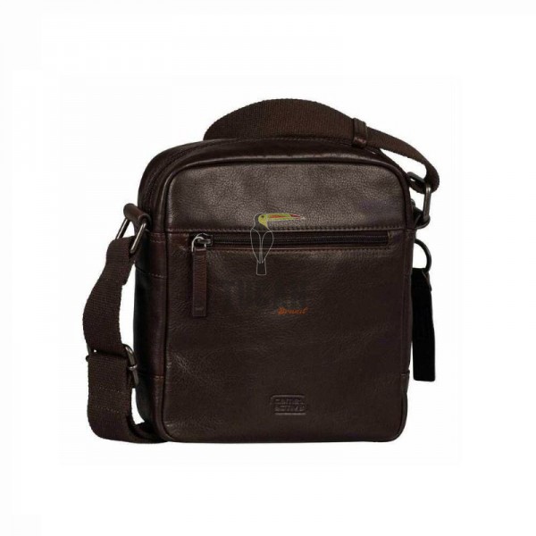 Τσάντα Ώμου Δερμάτινη Camel Active Pine, Καφέ 410-601-29 (011857)