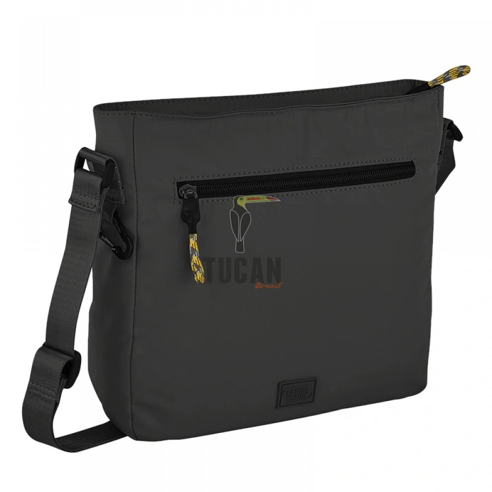 Τσάντα Χιαστί Ώμου Camel Active Terra Μαύρη 402-602-60 (010381)