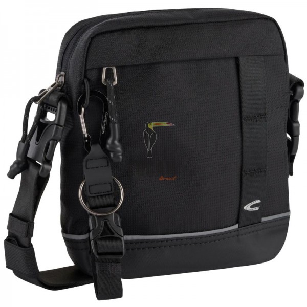 Τσάντα ώμου Χιαστί Camel Active Connect Μαύρη 407-601-60 (012225)