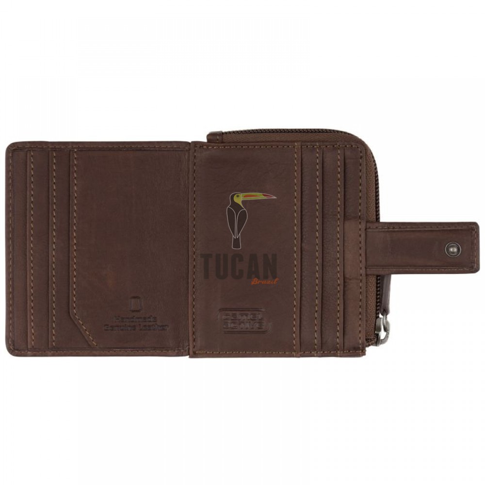 Camel Active Ocean Κονιάκ Δερμάτινο Πορτοφόλι Όρθιο 409-705-22