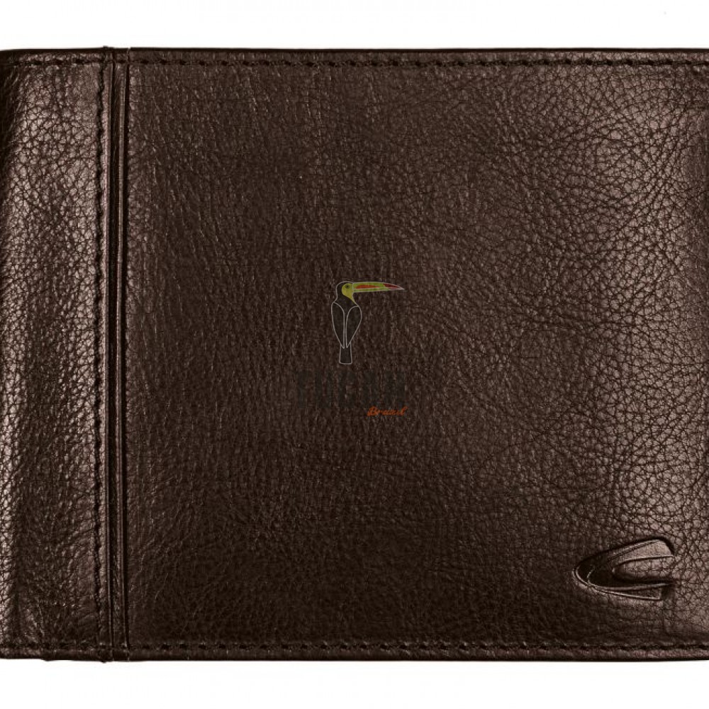 Camel Active Pine Δερμάτινο Πορτοφόλι Ανδρικό (Ελλ.Ταυτ.) Καφέ 410-704-29 (011867)
