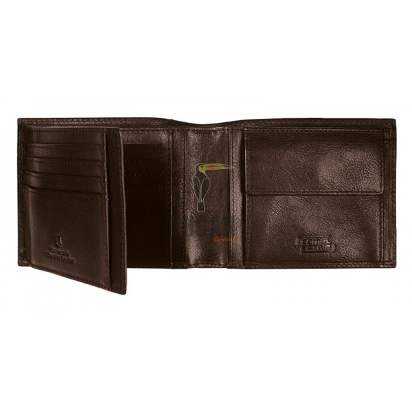 Camel Active Pine Δερμάτινο Πορτοφόλι Ανδρικό (Ελλ.Ταυτ.) Καφέ 410-704-29 (011867)