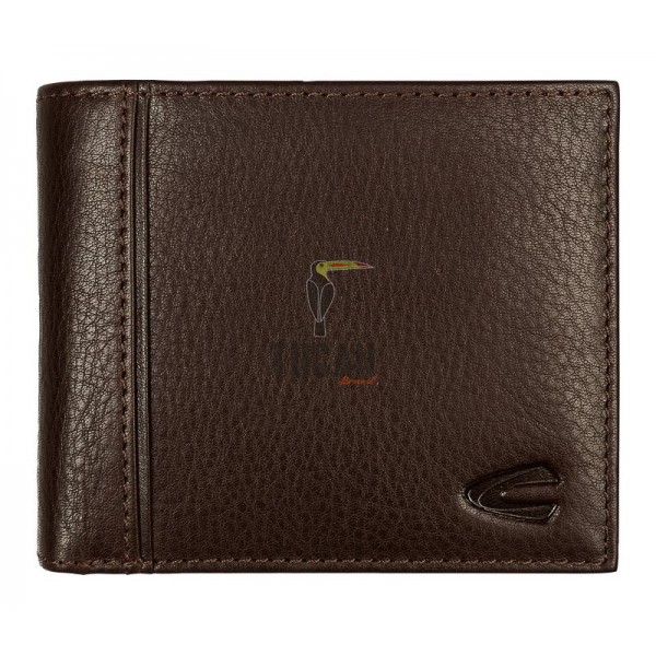 Camel Active Pine Δερμάτινο Πορτοφόλι Ανδρικό Μικρό Καφέ 410-703-29 (011869)