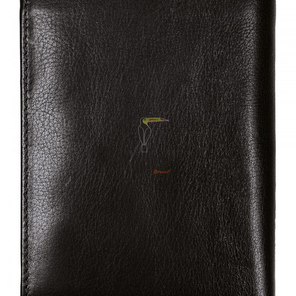 Camel Active Pine Δερμάτινο Πορτοφόλι Όρθιο Μαύρο 410-705-60 (011864)
