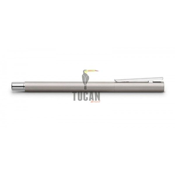Στυλό Faber Castell Roller Neo Slim Stainless Steel Ασημί Ματ 342104