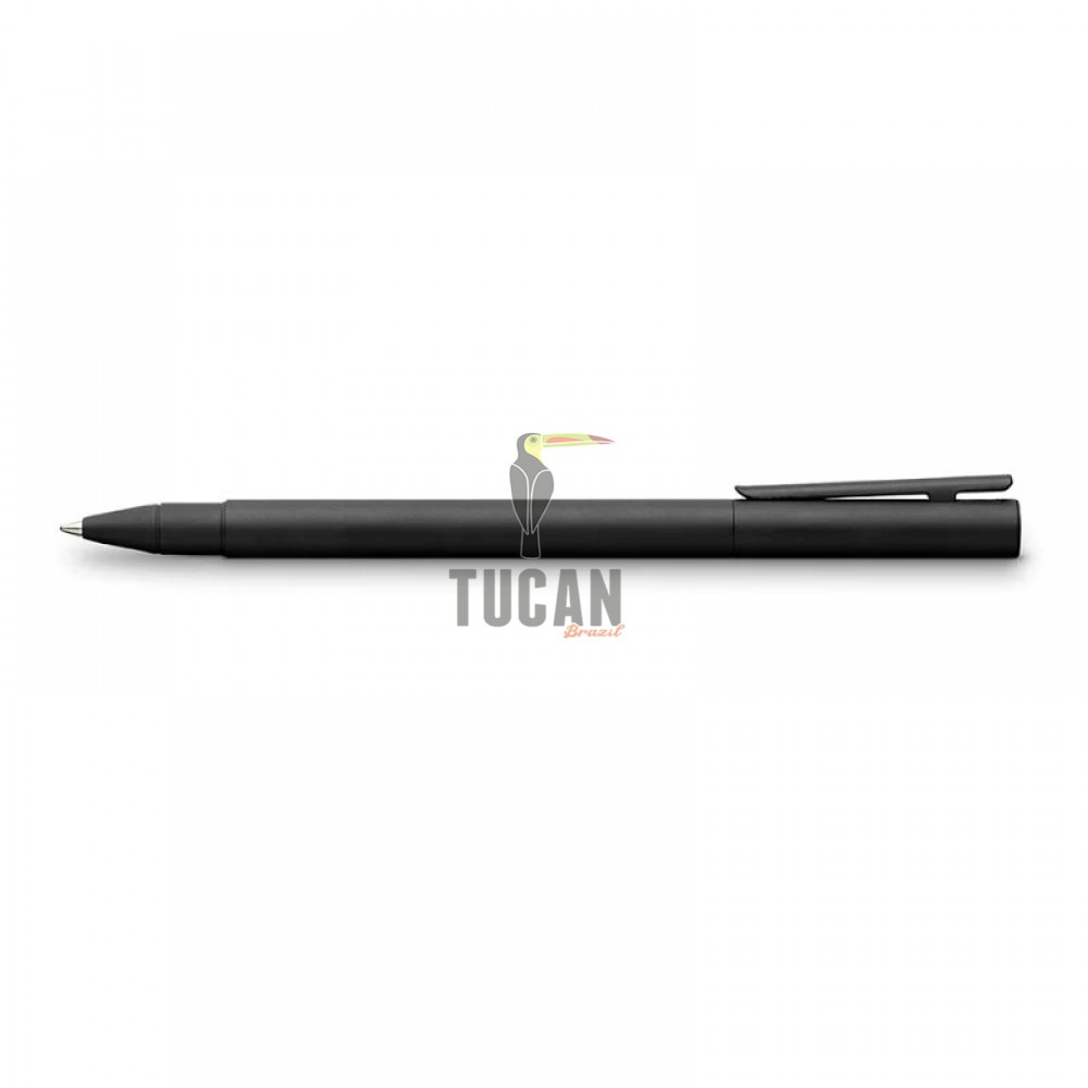Στυλό Faber Castell Roller Neo Slim Stainless Steel Metal Black Matt 342304