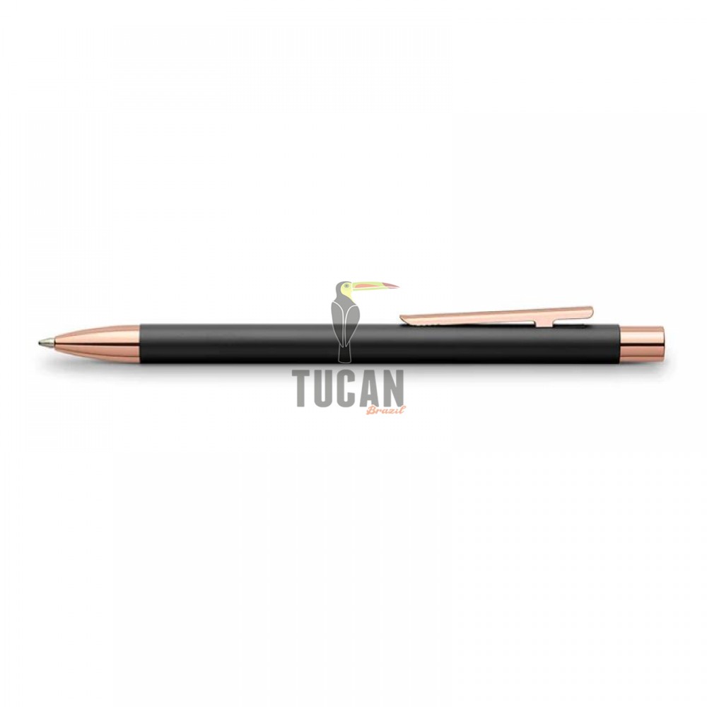 Στυλό ballpen Faber Castell NEO Slim Metal Black Rosegold 343320