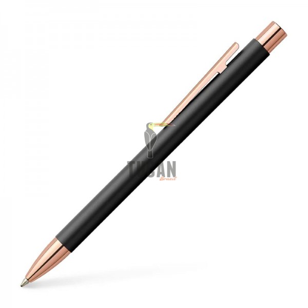Στυλό ballpen Faber Castell NEO Slim Metal Black Rosegold 343320
