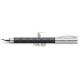 Πένα Faber Castell Ambition Rhombus Μαύρη Μεσαίας Γραφής (Μ) 148920