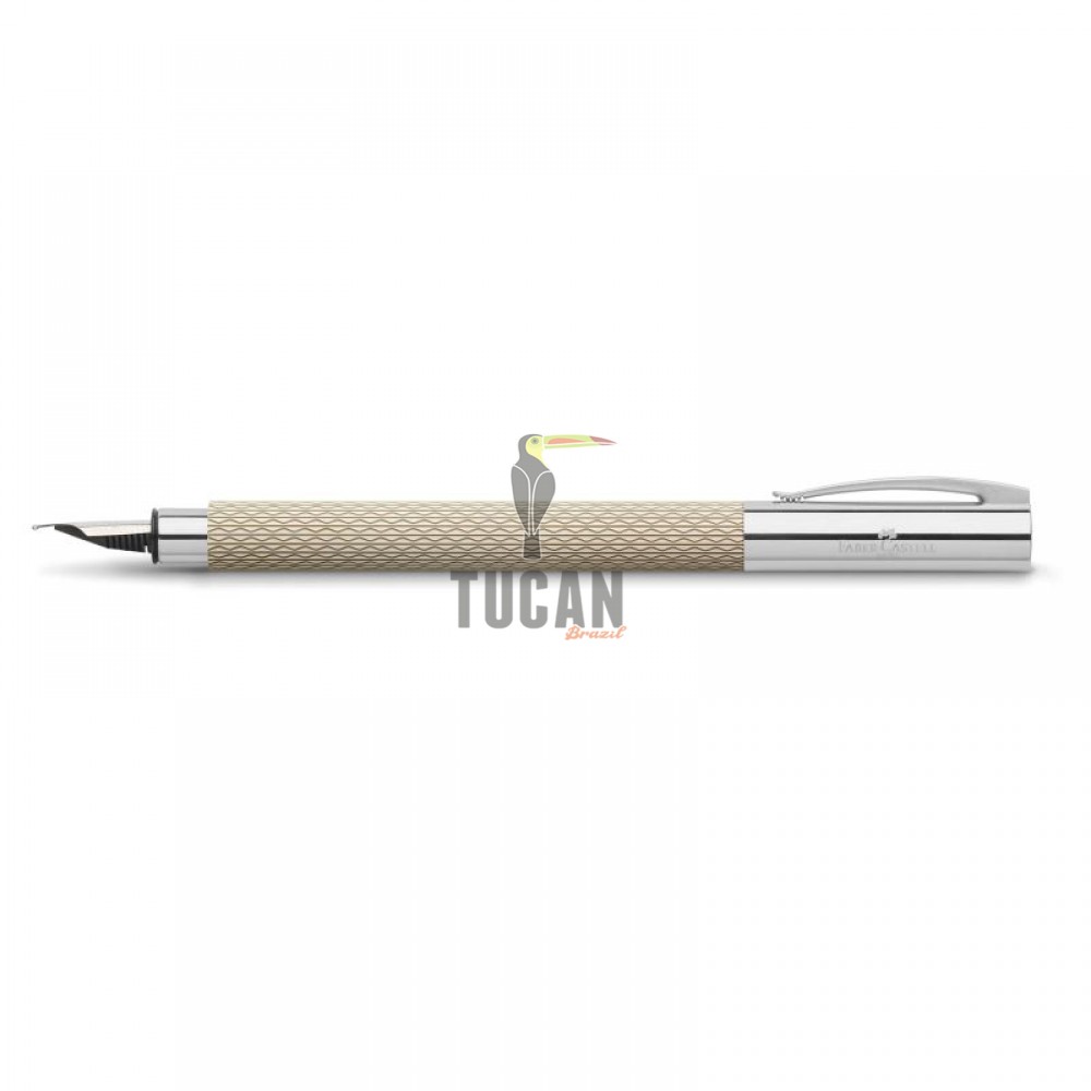 Πένα Faber Castell Ambition OpART White Sand Μεσαίας Γραφής (Μ) 149620