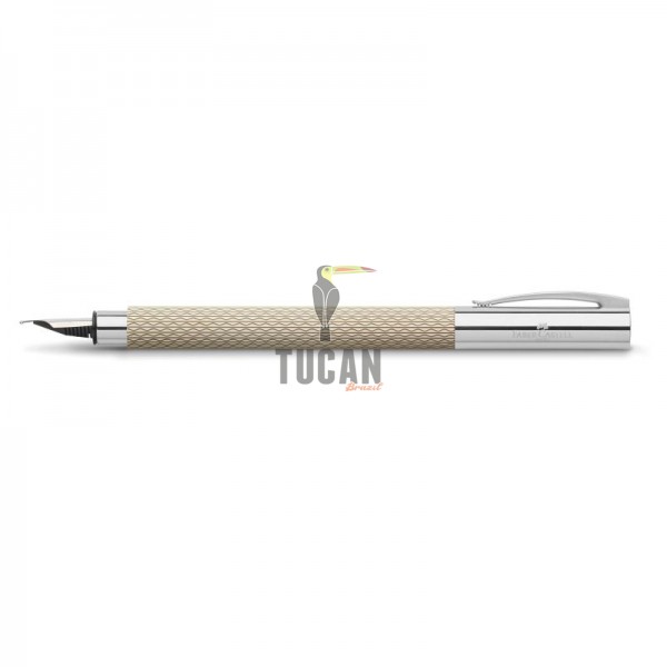 Πένα Faber Castell Ambition OpART White Sand Μεσαίας Γραφής (Μ) 149620