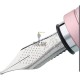 Faber Castell Πένα Essentio Aluminium Rose Μεσαίας Γραφής (Μ) 148420