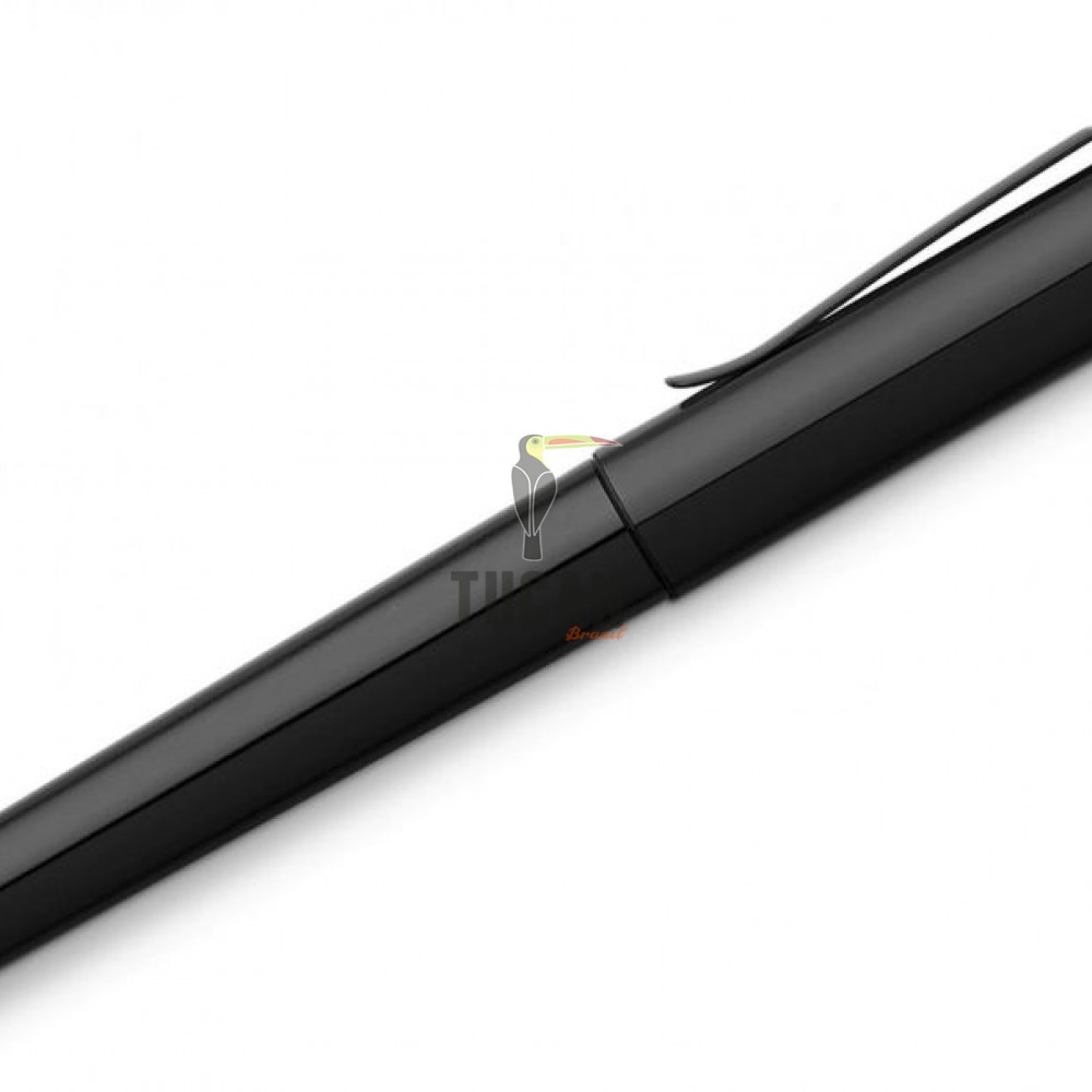 Πένα Faber Castell Hexo Black Matt, Μεσαίας γραφής (M) 150570