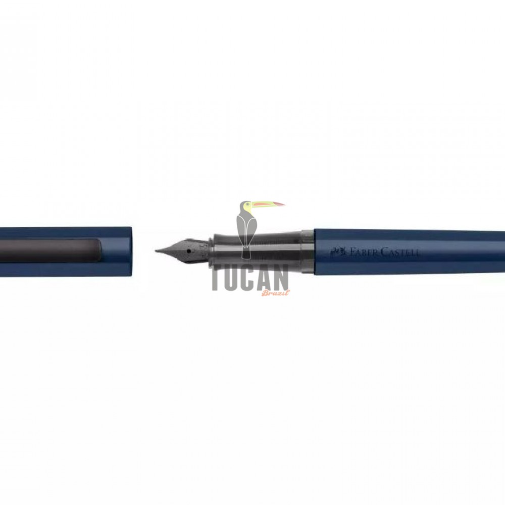 Πένα Faber Castell Hexo Blue Matt, Μεσαίας γραφής (M) 150540