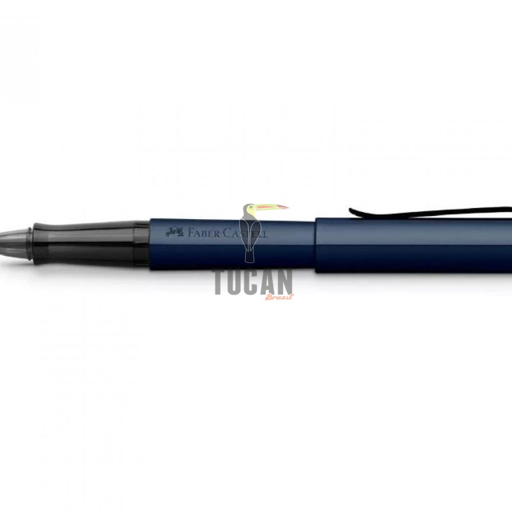 Faber Castell Roller Ball Hexo Blue Matt 140545