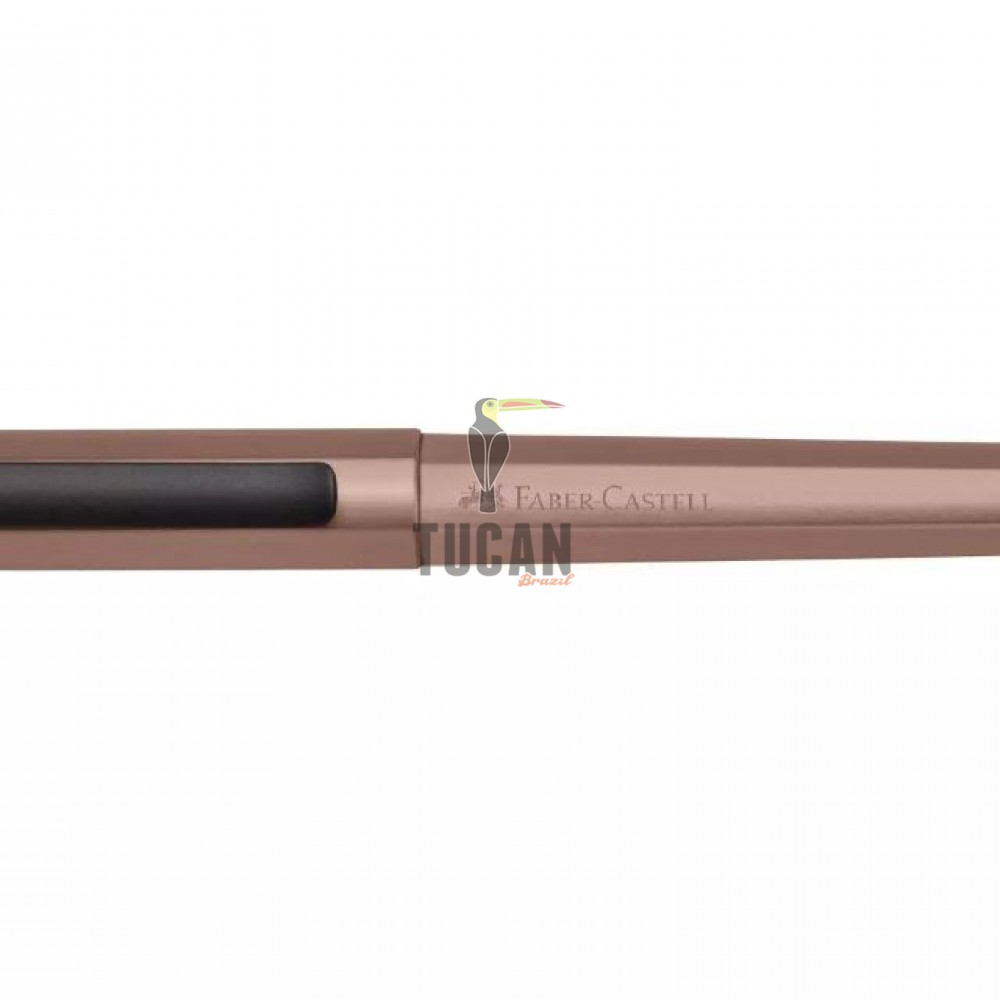 Faber Castell Roller Ball Hexo Bronze Matt 140585