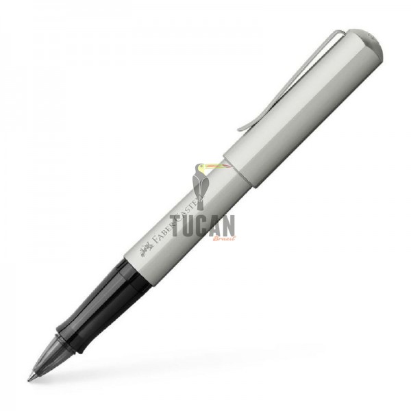 Faber Castell Roller Ball Hexo Silver Matt 140595