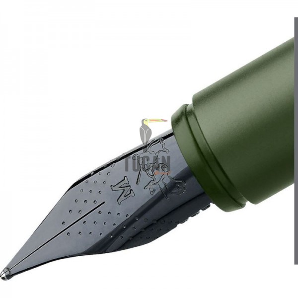 Πένα Faber Castell NEO Slim Aluminium Olive Green Μεσαίας Γραφής (Μ) 146150