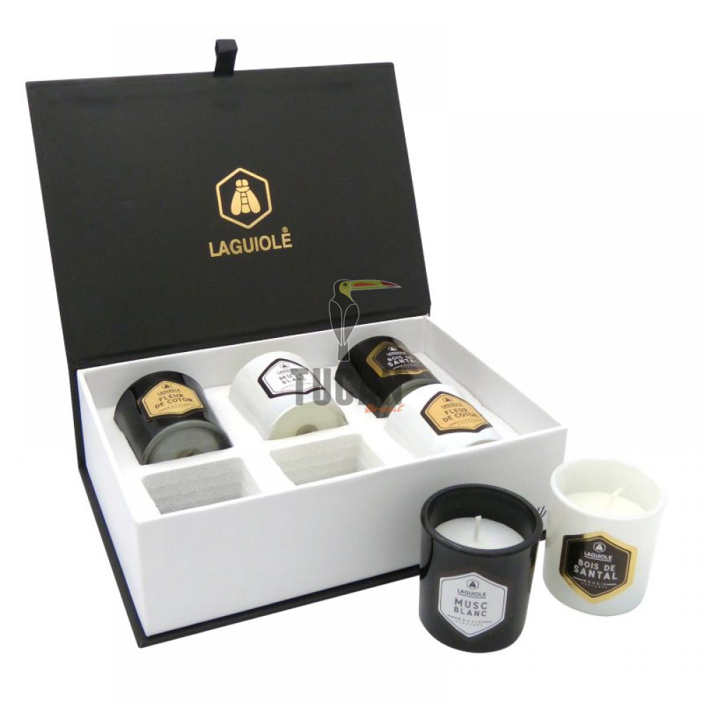Μίνι αρωματικά κεριά Laguiole "Spirit Fragrances" Σετ 6 τεμαχίων σε κουτί δώρου 40269801