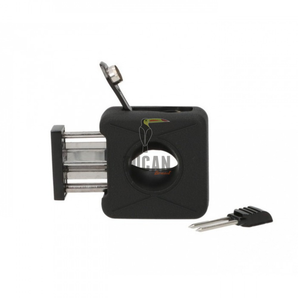 Angelo Πουροκόπτης V-Cut με Punch Μαύρος Ring 56 500063