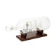 "Ship in a Bottle Decanter Set" – Καράφα Πλοίο σε Μπουκάλι με Ξύλινη Βάση 82933