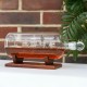 "Ship in a Bottle Decanter Set" – Καράφα Πλοίο σε Μπουκάλι με Ξύλινη Βάση 82933