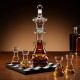 "Chess Decanter Set" — Σετ καράφας και ποτηριών με ξύλινη βάση Σκακιέρα 127001