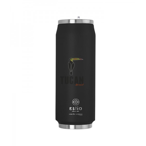 Θερμός ESTIA Travel cup 500ml 01-7843 Midnight black 