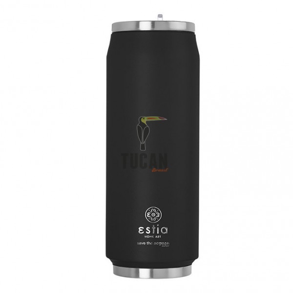 Θερμός ESTIA Travel cup 500ml 01-7843 Midnight black 