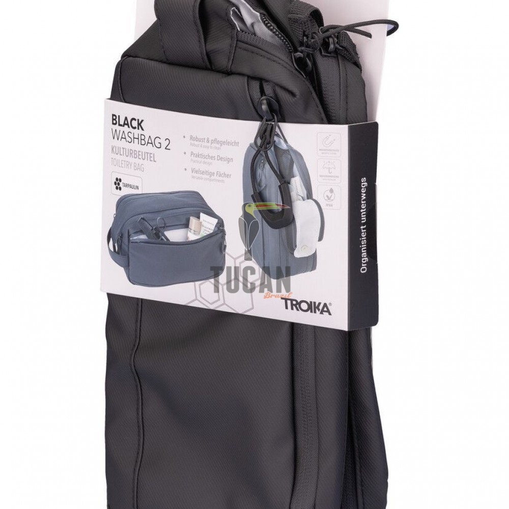 Νεσεσέρ BBL65/BK "TROIKA BLACK WASHBAG 2"