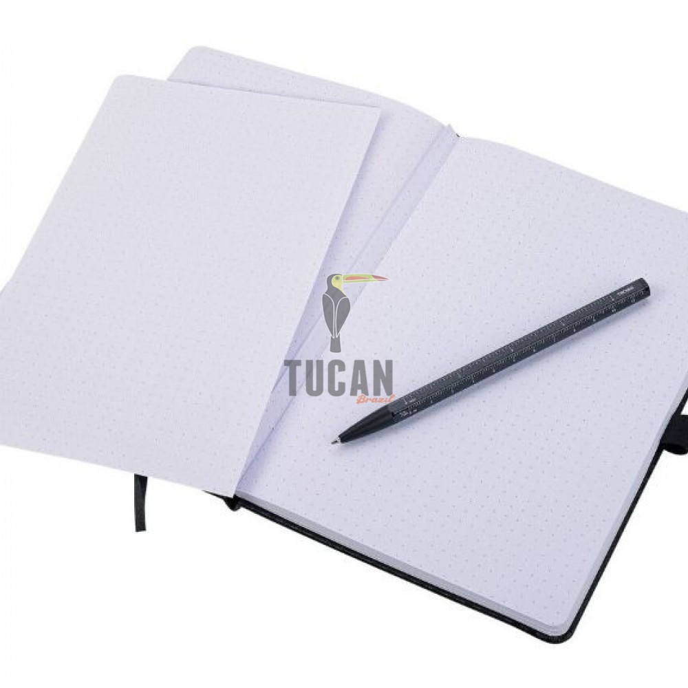 Troika Slimpad Σημειωματάριο A5 Με Στυλό Construction Basic "SLIMPAD A5 CARBON"  NPP40/CB