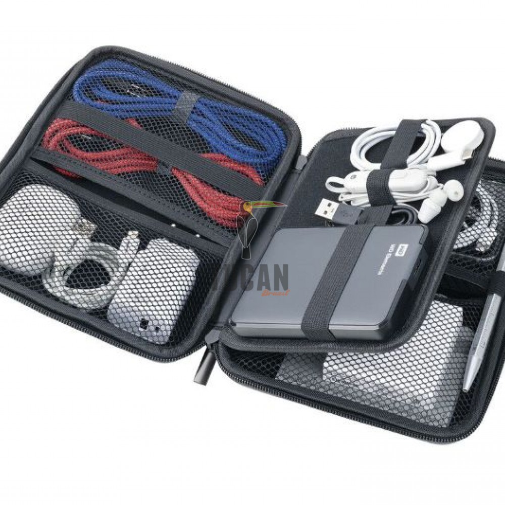 Θήκη οργάνωσης TROIKA "TRAVEL CASE CARBON" CBO11/CB