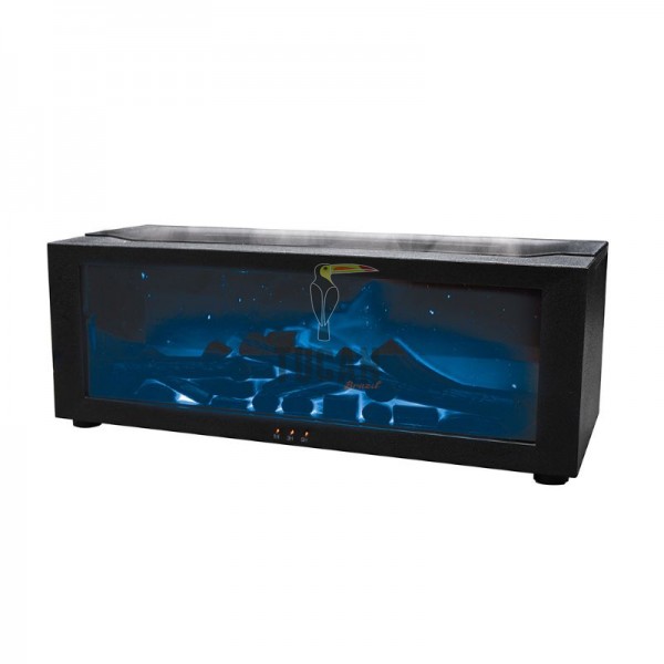 "Mystical Flame LED Mist Diffuser"  Υγραντήρας Ατμού με Εφέ Φλόγας & Τηλεχειριστήριο 126997
