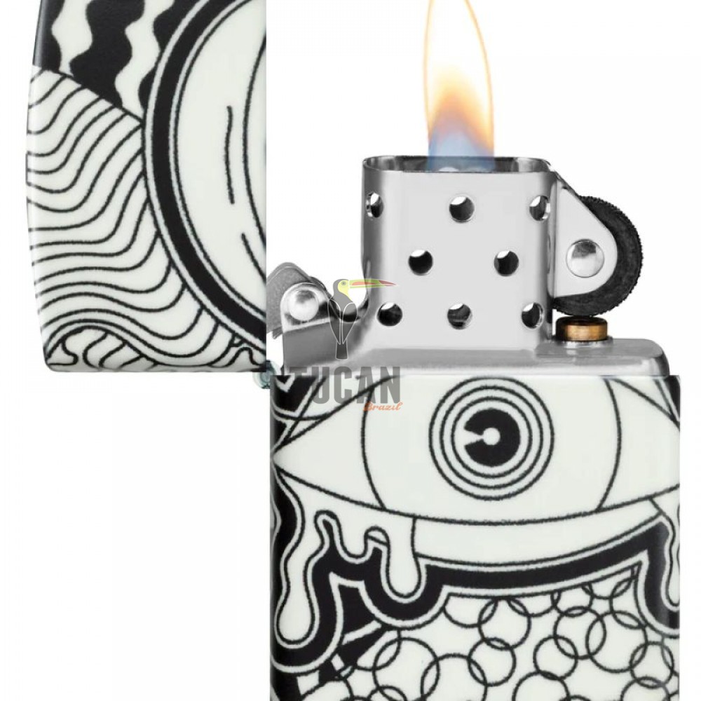 Zippo Psychedelic Eye Design 46428