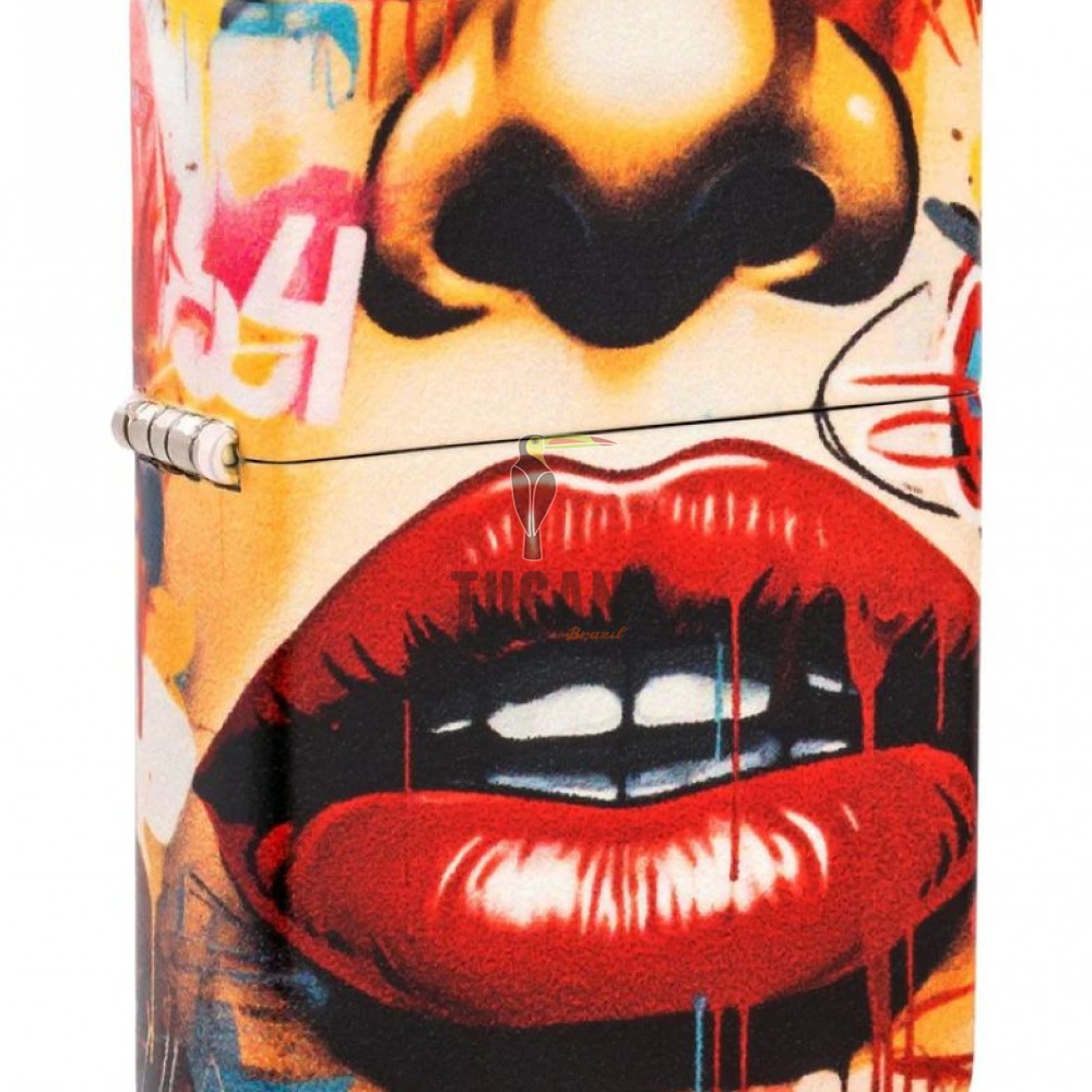 ZippoStreet Art Face Design 46257