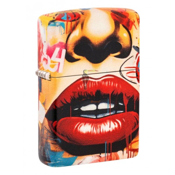 ZippoStreet Art Face Design 46257