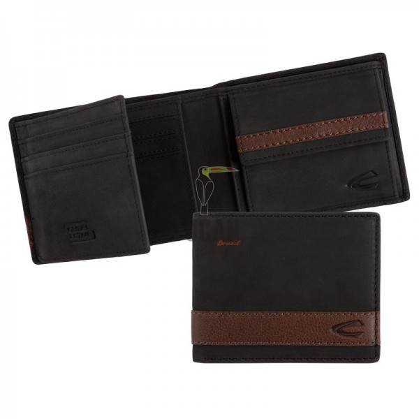 Camel Active Δερμάτινο Πορτοφόλι 274-703-60 TAIPEH BLACK
