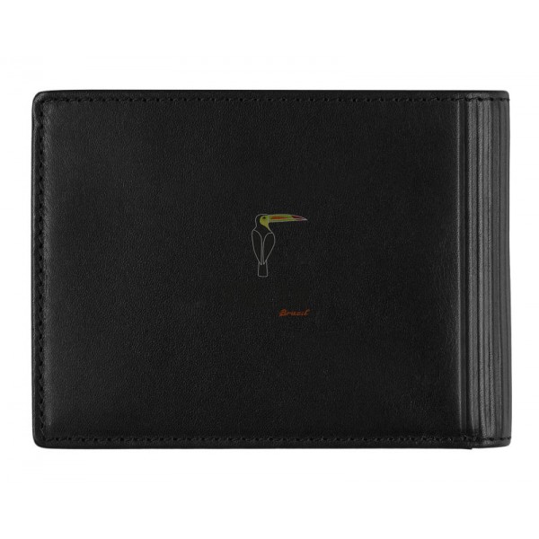CAMEL ACTIVE Πορτοφόλι Πλάγιο Μικρό Cliff Black 405-703-60