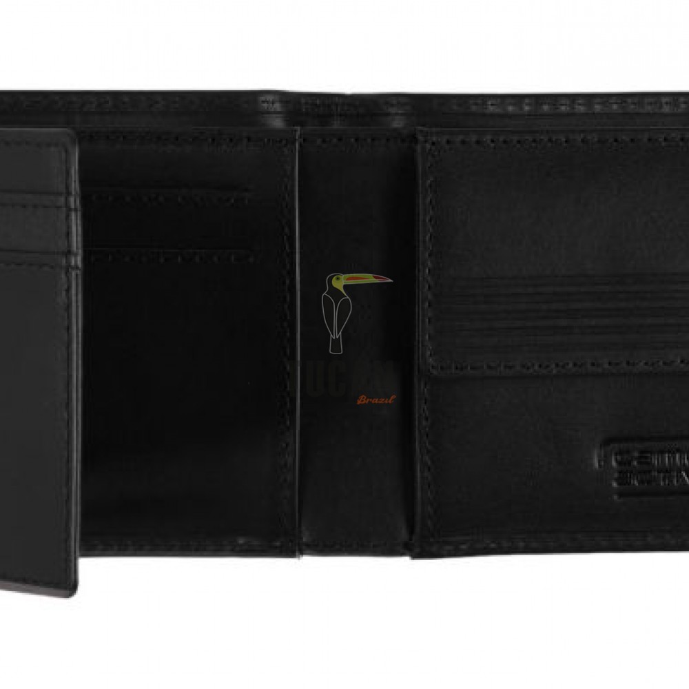 CAMEL ACTIVE Πορτοφόλι Πλάγιο Μικρό Cliff Black 405-703-60