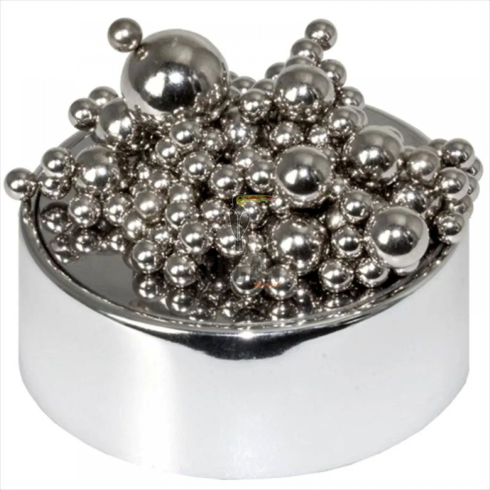 "Magnetic Spheres" Μαγνητική βάση και μεταλλικές σφαίρες 3d art Antistress 50550