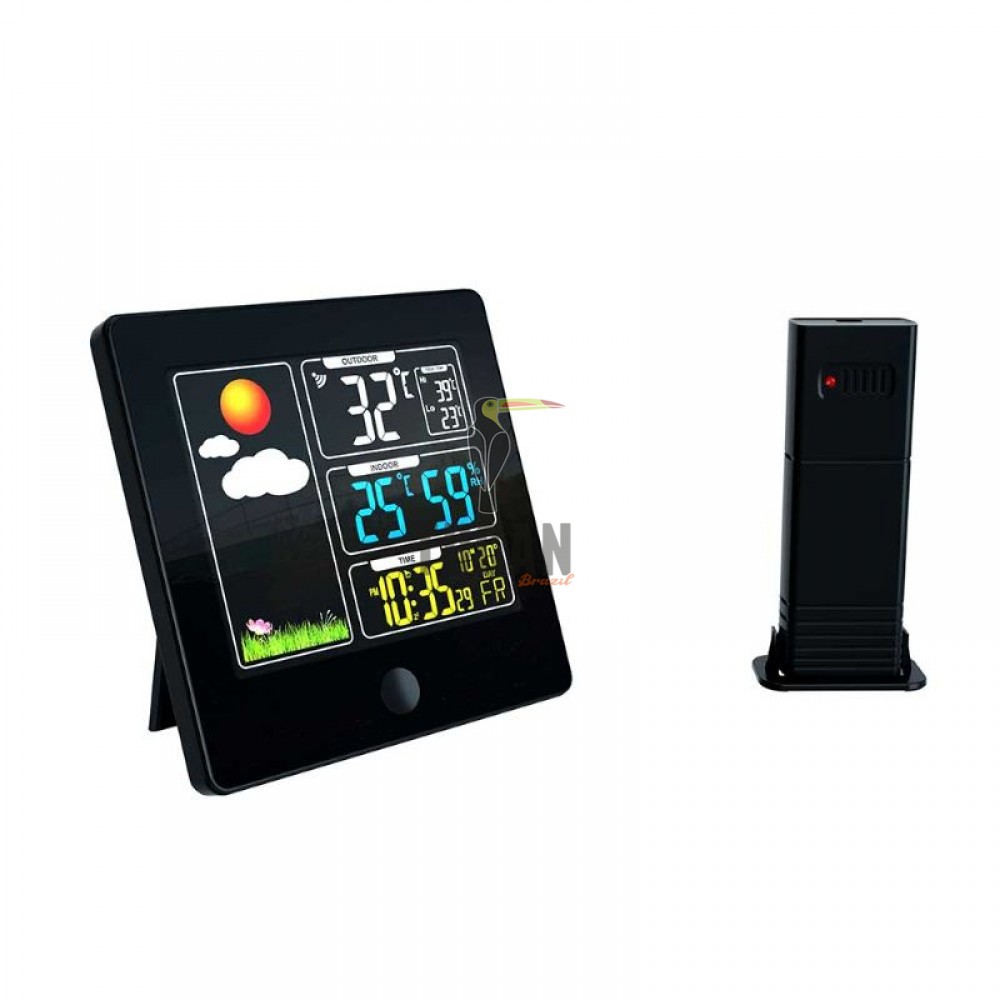 "LED Weather Station" Οικιακός Μετεωρολογικός Σταθμός με ασύρματο εξωτερικό αισθητήρα 98962