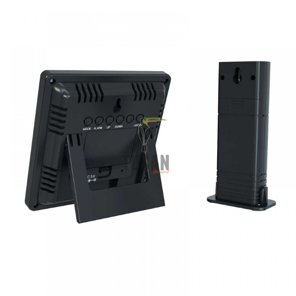 "LED Weather Station" Οικιακός Μετεωρολογικός Σταθμός με ασύρματο εξωτερικό αισθητήρα 98962