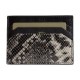 7.dots Δερμάτινη Θήκη Καρτών Γκρι Foil 90-005GREY