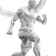 Μπρελόκ Metalmorphose Football Player MTM285-01