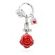 Μπρελόκ Metalmorphose " Rose With Letter" MTM386-01