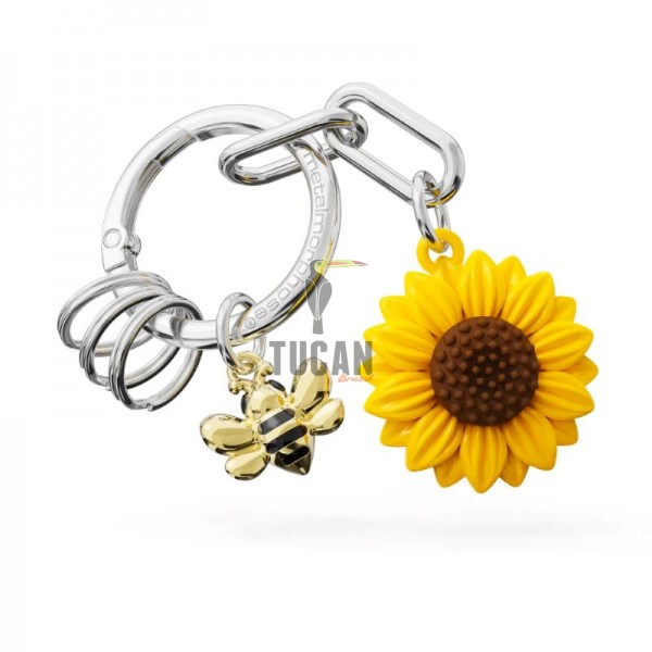 Μπρελόκ Metalmorphose " Sunflower With Bee" MTM388-01