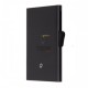 C SECURE Kαρτοθήκη αλουμινίου με προστασία RFID Black CH11944